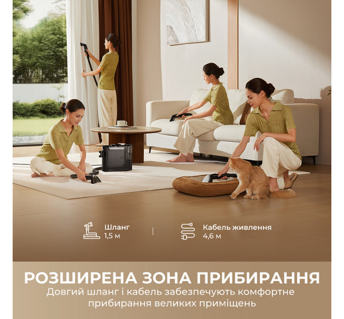 Миючий пилосос Dreame N20 Steam (HNR27A)