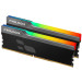 Модуль пам'яті для комп'ютера DDR4 32GB (2x16GB) 3600 MHz Onyx Black RGB Prologix (PRO32GB3600YBR4K)