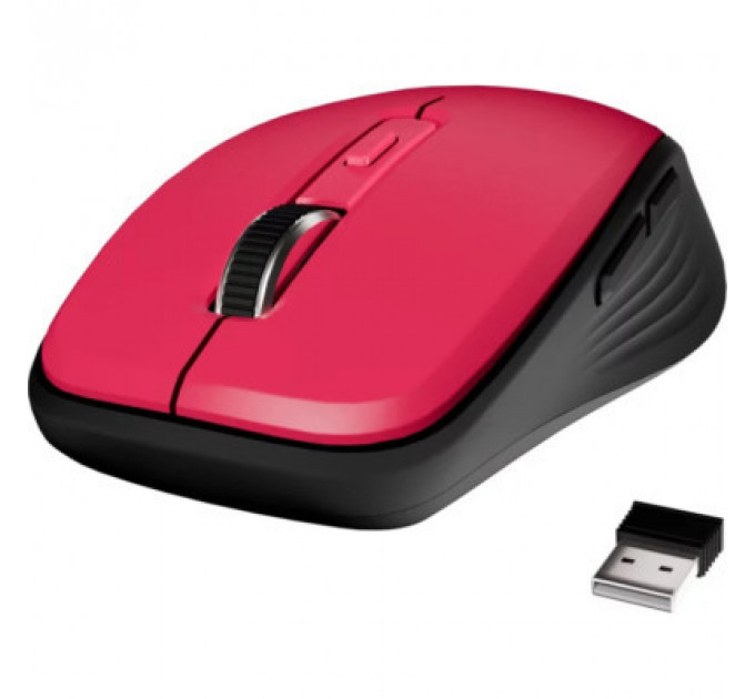 Мишка OfficePro M267R Silent Click Wireless Red (M267R)