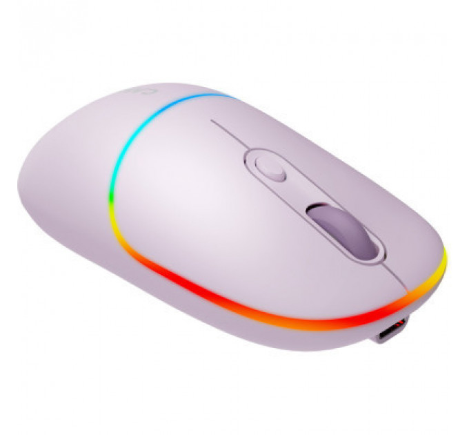 Мишка Canyon MW-22 Dual Band RGB Wireless Pearl Rose (CNS-CMSW22PR)