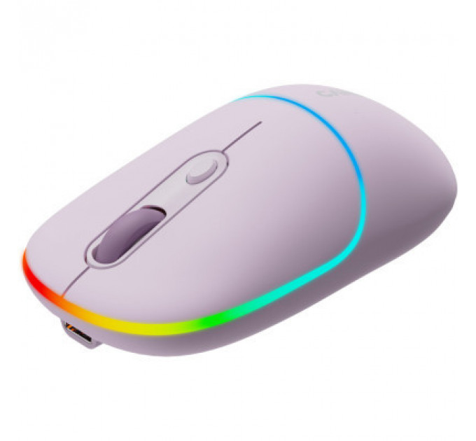Мишка Canyon MW-22 Dual Band RGB Wireless Pearl Rose (CNS-CMSW22PR)