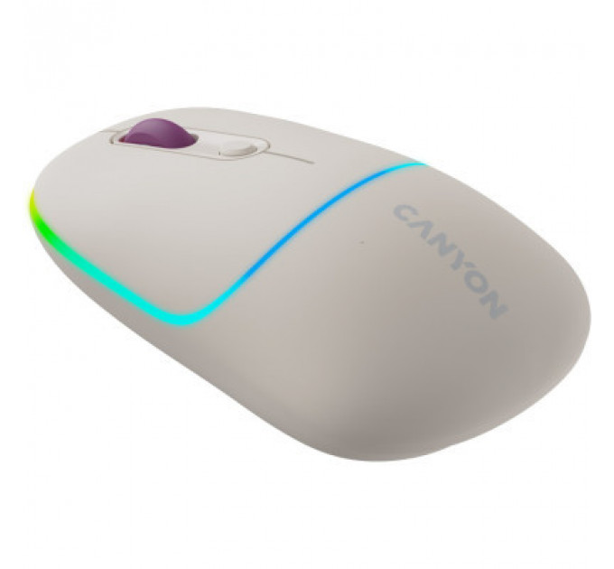 Мишка Canyon MW-22 Dual Band RGB Wireless Rice (CNS-CMSW22RC)