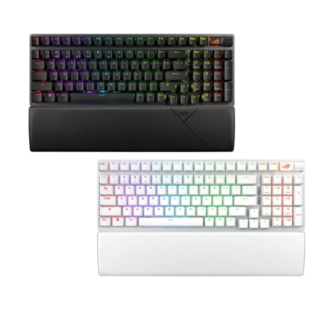 ASUS Клавіатура ASUS ROG Strix Scope II X NX Snow V2 ABS USB UA Black (90MP037A-BKMA00)