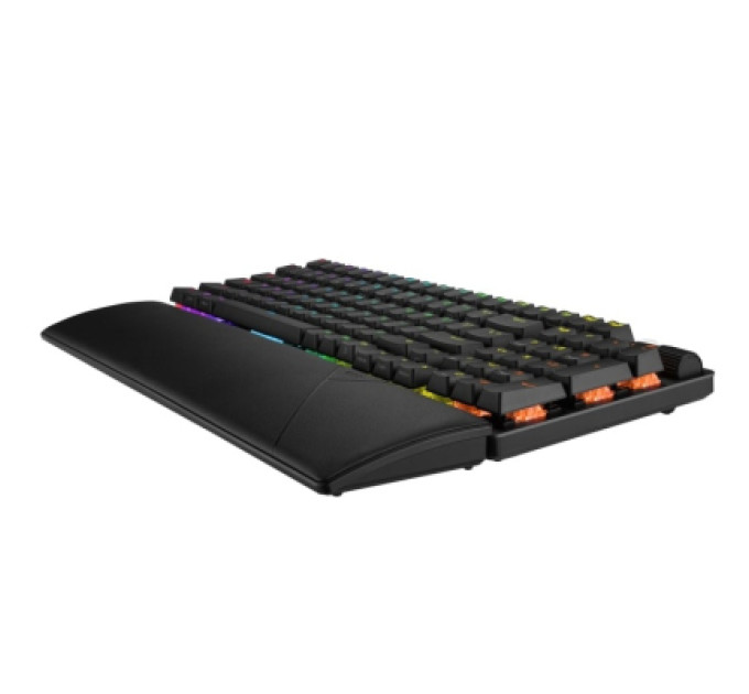 ASUS Клавіатура ASUS ROG Strix Scope II X NX Snow V2 ABS USB UA Black (90MP037A-BKMA00)