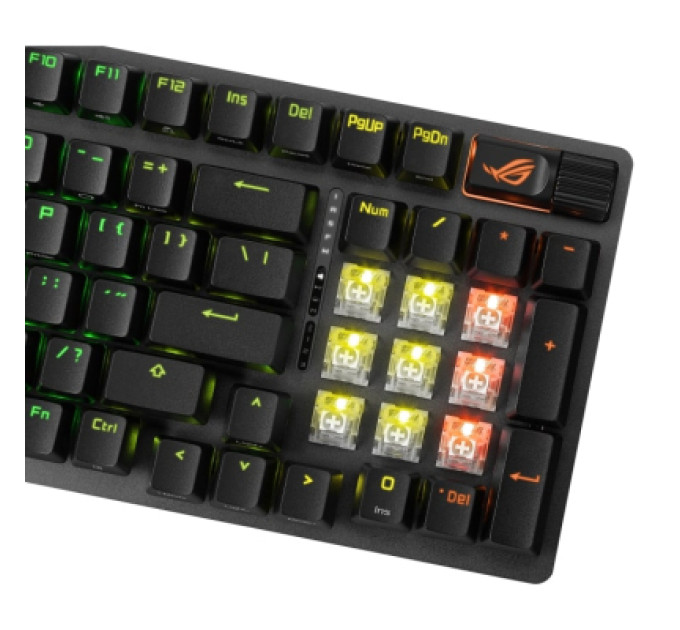 ASUS Клавіатура ASUS ROG Strix Scope II X NX Snow V2 ABS USB UA Black (90MP037A-BKMA00)