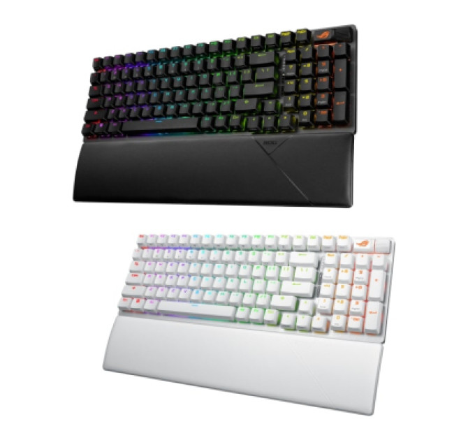 ASUS Клавіатура ASUS ROG Strix Scope II X NX Snow V2 ABS USB UA Black (90MP037A-BKMA00)