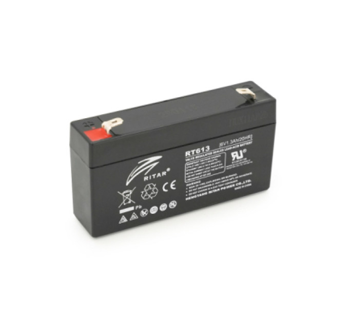 Батарея до ДБЖ Ritar RT613, 6V 1.3Ah (RT613B)
