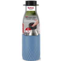Термос Tefal Bludrop soft touch, 500мл, нержавіюча сталь, блакитний (N3110710)