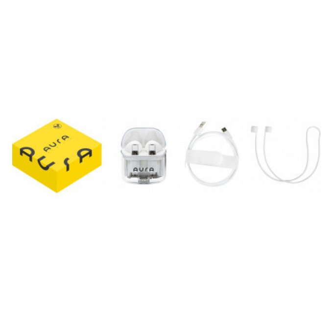 AURA Навушники AURA 6 White (TWSA6W)