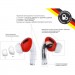 BeatBox Навушники BeatBox PODS PRO 1 Wireless Charging White-Red (bbppro1wcwr)