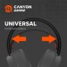Canyon Навушники Canyon Interceptor GH-8A Black-Orange (CND-SGHS8A)