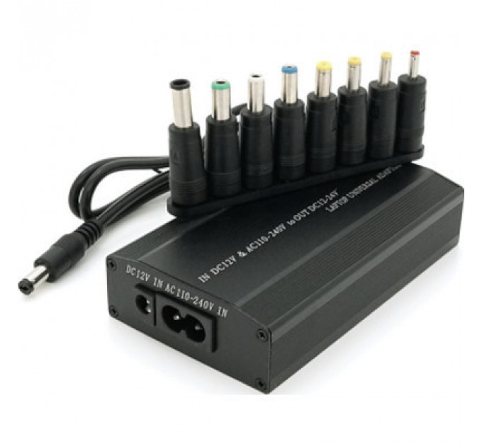 Блок живлення до ноутбуку Voltronic 100W Universal + Auto(12V), ручн. регулювання, 8 роз'ємів (34818 / YT-YBBP/100W)