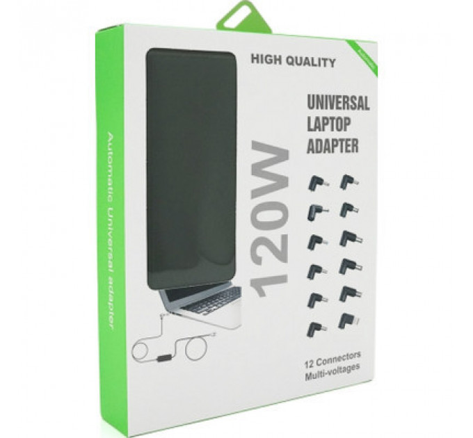 Блок живлення до ноутбуку Voltronic 120W Universal, 12 роз'ємів (34820 / YT-HQUPS120W/12R)