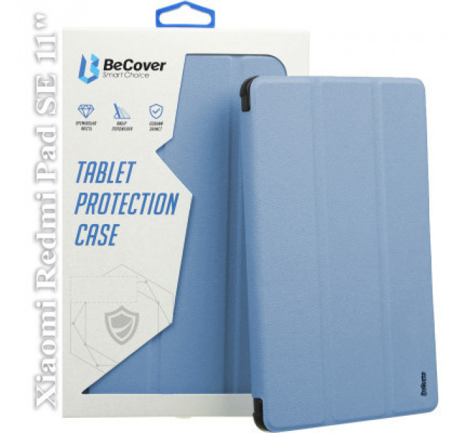 Чохол до планшета BeCover Soft Edge Stylus Mount Xiaomi Redmi Pad SE 11" Deep Blue (710781)