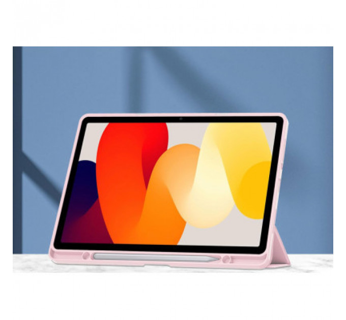 Чохол до планшета BeCover Soft Edge Stylus Mount Xiaomi Redmi Pad SE 11" Pink (710785)