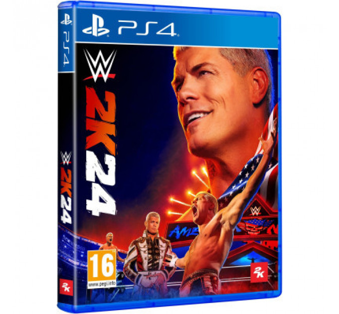 Гра Sony WWE 2K24, BD диск (5026555437042)