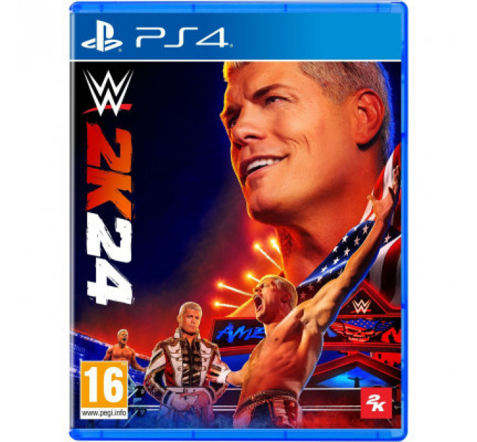 Гра Sony WWE 2K24, BD диск (5026555437042)