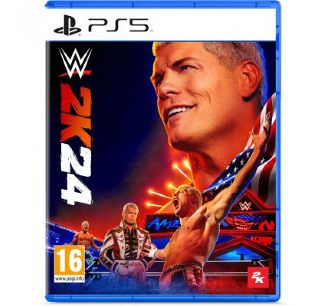 Гра Sony WWE 2K24, BD диск (5026555437165)