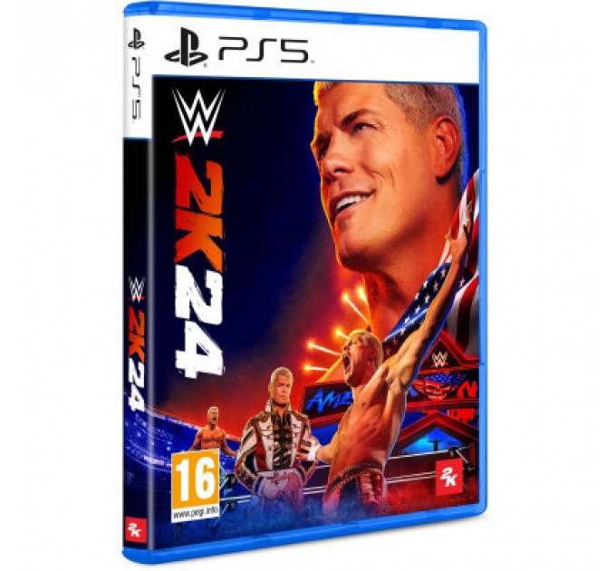 Гра Sony WWE 2K24, BD диск (5026555437165)