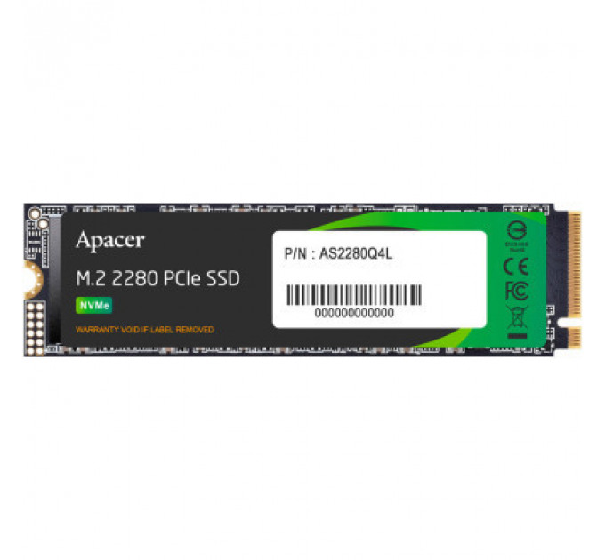 Накопичувач SSD M.2 2280 1TB Apacer (AP1TBAS2280Q4X-1)