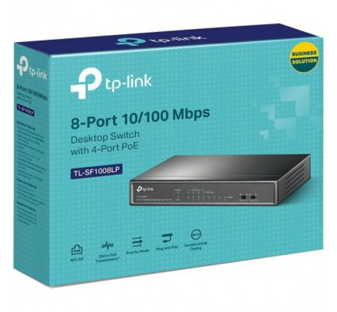 Комутатор мережевий TP-Link TL-SF1008LP