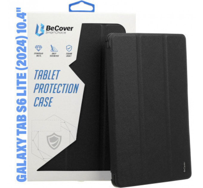 Чохол до планшета BeCover Smart Case Samsung Tab S6 Lite (2024) 10.4" P620/P625/P627 Black (710812)