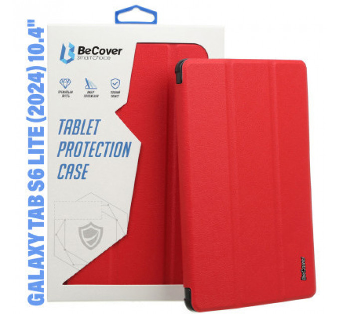 Чохол до планшета BeCover Smart Case Samsung Tab S6 Lite (2024) 10.4" P620/P625/P627 Red (710817)