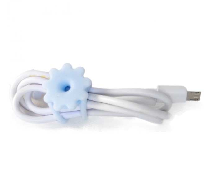 Extradigital Тримач для кабелю Extradigital CC-973 Cable Clips, Blue (KBC1805)
