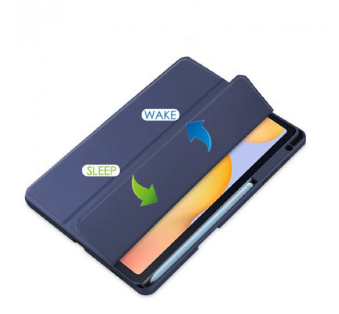 Чохол до планшета BeCover Soft Edge Stylus Mount Samsung Tab S6 Lite (2024) 10.4" P620/P625/P627 Deep Blue (710837)