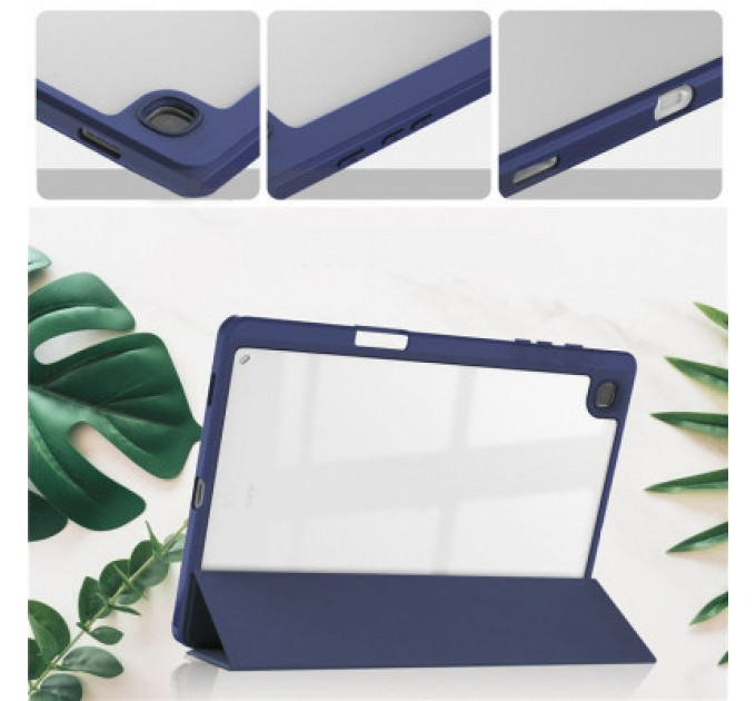 Чохол до планшета BeCover Soft Edge Stylus Mount Samsung Tab S6 Lite (2024) 10.4" P620/P625/P627 Deep Blue (710837)