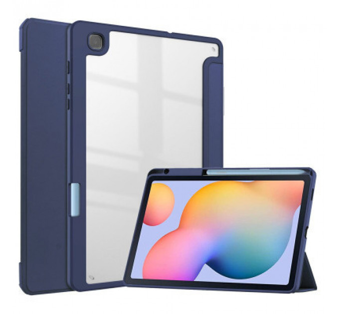 Чохол до планшета BeCover Soft Edge Stylus Mount Samsung Tab S6 Lite (2024) 10.4" P620/P625/P627 Deep Blue (710837)