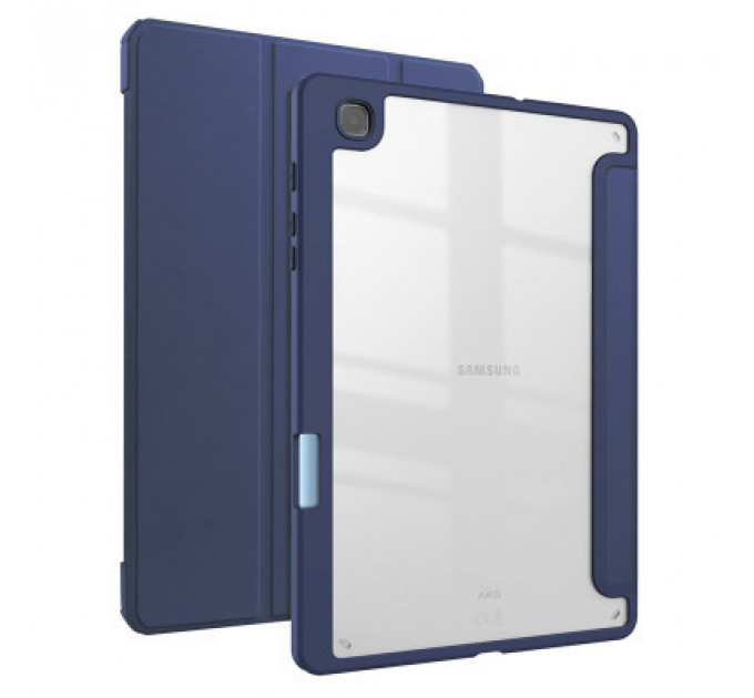 Чохол до планшета BeCover Soft Edge Stylus Mount Samsung Tab S6 Lite (2024) 10.4" P620/P625/P627 Deep Blue (710837)