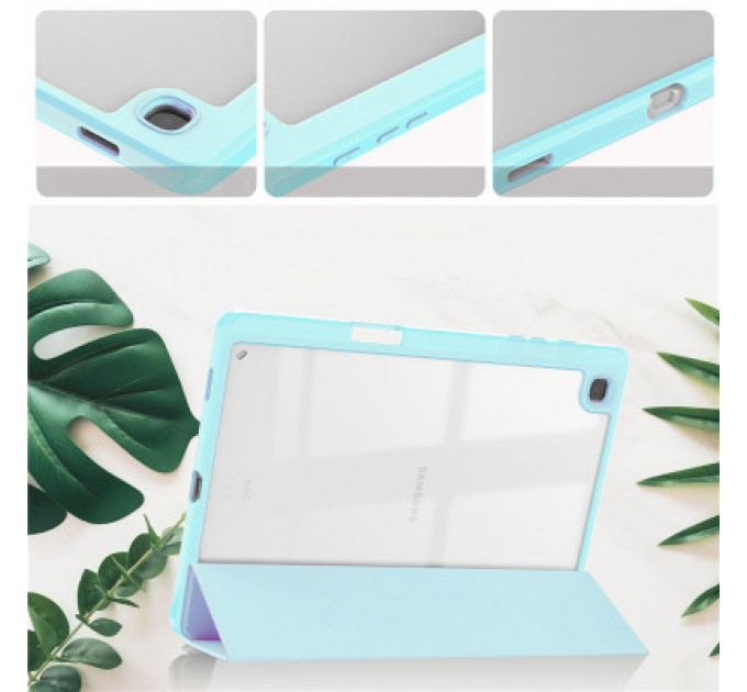 Чохол до планшета BeCover Soft Edge Stylus Mount Samsung Tab S6 Lite (2024) 10.4" P620/P625/P627 Light Blue (710841)
