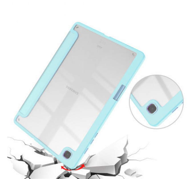 Чохол до планшета BeCover Soft Edge Stylus Mount Samsung Tab S6 Lite (2024) 10.4" P620/P625/P627 Light Blue (710841)
