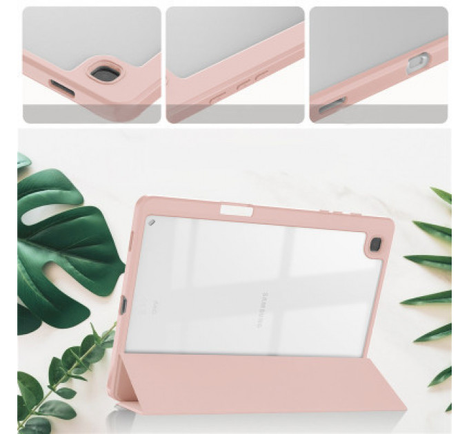 Чохол до планшета BeCover Soft Edge Stylus Mount Samsung Tab S6 Lite (2024) 10.4" P620/P625/P627 Rose Gold (710840)