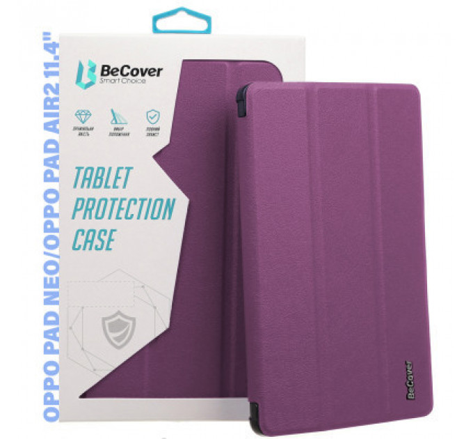 Чохол до планшета BeCover Smart Case Oppo Pad Neo (OPD2302)/ Oppo Pad Air2 11.4" Purple (710984)
