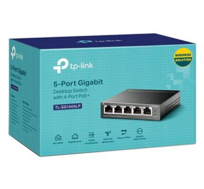 Комутатор мережевий TP-Link TL-SG1005LP