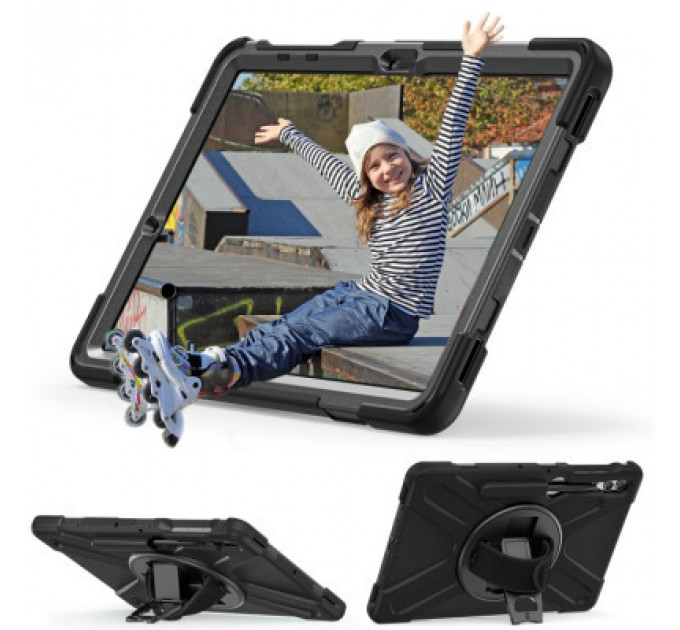 Чохол до планшета BeCover Heavy Duty Case Samsung Galaxy Tab S9 Plus (SM-X810/SM-X816)/S9 FE Plus (SM-X610/SM-X616) 12.4" (710445)