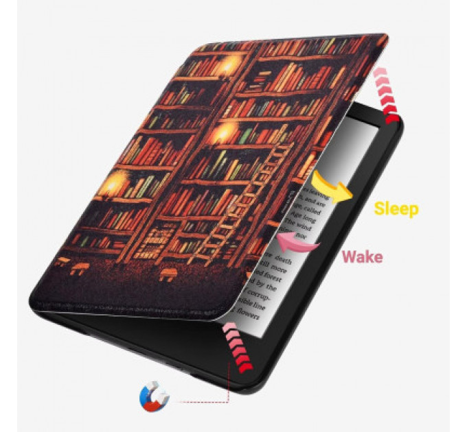 Чохол до електронної книги BeCover Smart Case PocketBook 629 Verse / 634 Verse Pro 6" Library (710974)