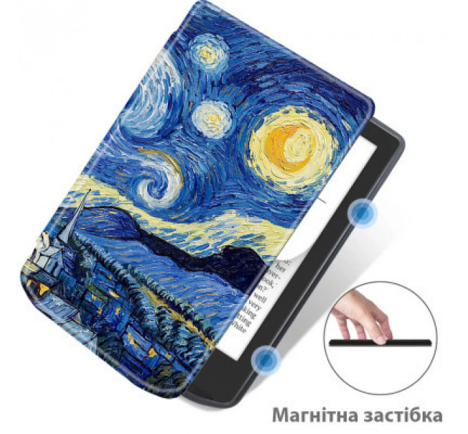 Чохол до електронної книги BeCover Smart Case PocketBook 629 Verse / 634 Verse Pro 6" Night (710980)