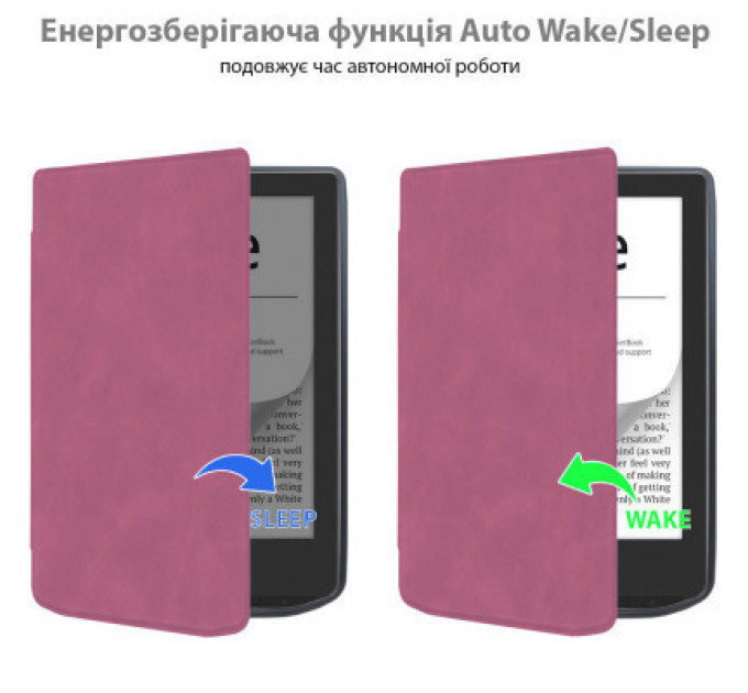 Чохол до електронної книги BeCover Smart Case PocketBook 629 Verse / 634 Verse Pro 6" Purple (710978)