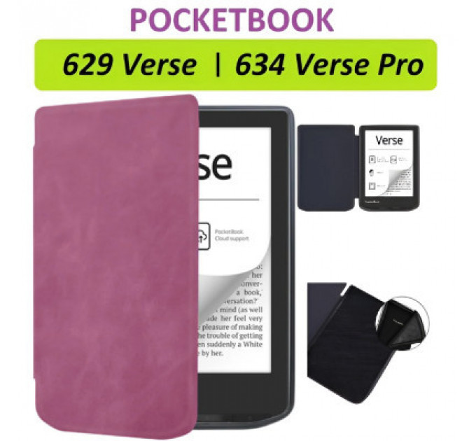 Чохол до електронної книги BeCover Smart Case PocketBook 629 Verse / 634 Verse Pro 6" Purple (710978)
