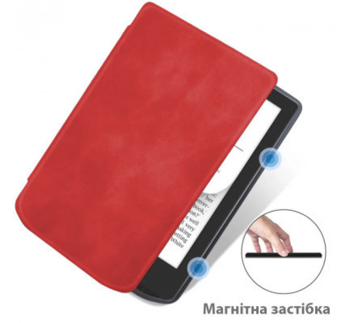 Чохол до електронної книги BeCover Smart Case PocketBook 629 Verse / 634 Verse Pro 6" Red (710979)