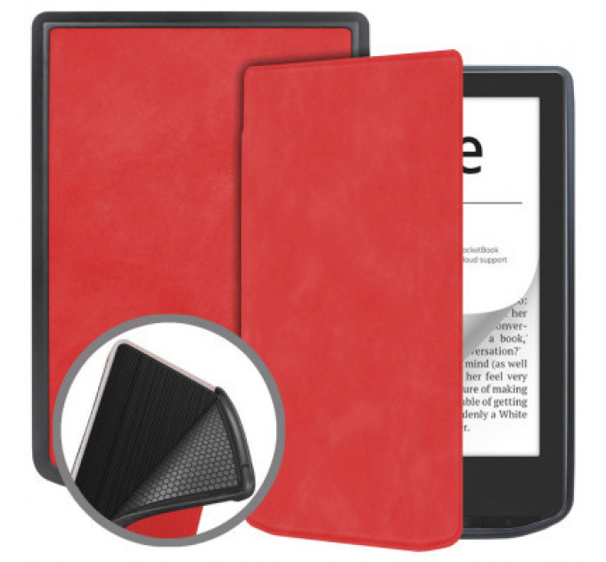Чохол до електронної книги BeCover Smart Case PocketBook 629 Verse / 634 Verse Pro 6" Red (710979)