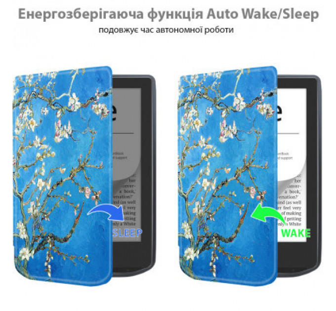 Чохол до електронної книги BeCover Smart Case PocketBook 629 Verse / 634 Verse Pro 6" Spring (710981)