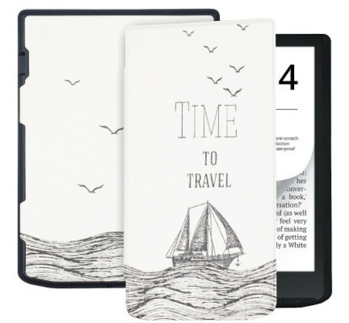 Чохол до електронної книги BeCover Smart Case PocketBook 629 Verse / 634 Verse Pro 6" Time To Travel (710982)