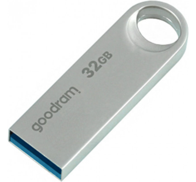 USB флеш накопичувач Goodram 32GB UNO3 Steel USB 3.2 (UNO3-0320S0R11)