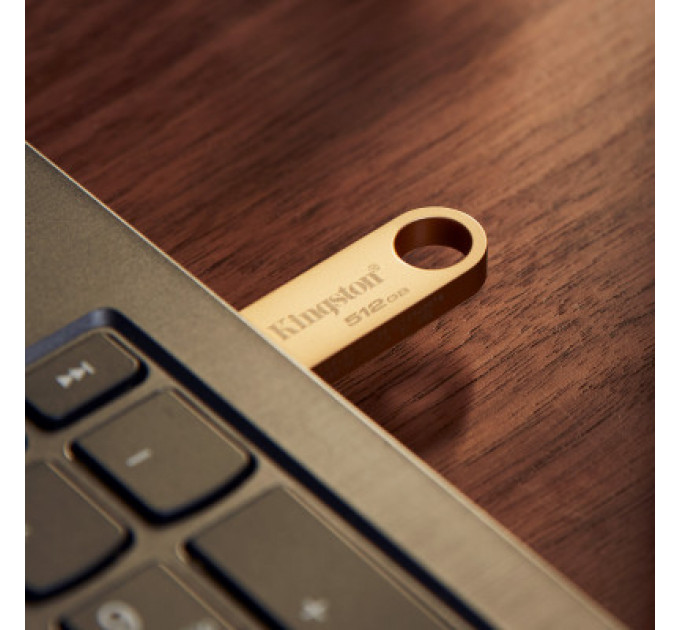 USB флеш накопичувач Kingston 512GB DataTraveler SE9 G3 Gold USB 3.2 (DTSE9G3/512GB)