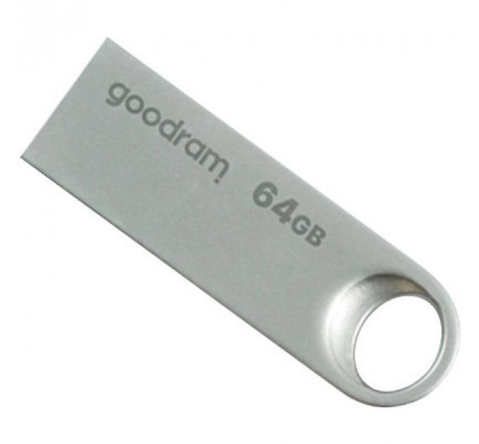 USB флеш накопичувач Goodram 64GB UNO3 Steel USB 3.2 (UNO3-0640S0R11)