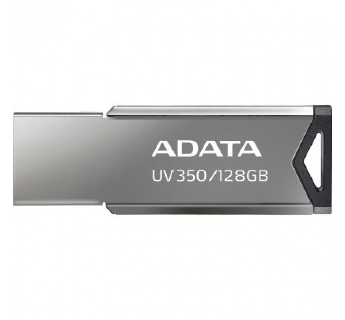 USB флеш накопичувач ADATA 128GB UV350 Metallic USB 3.1 (AUV350-128G-RBK)